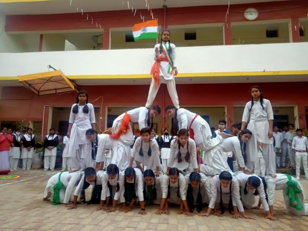 National Day Human Pyramid